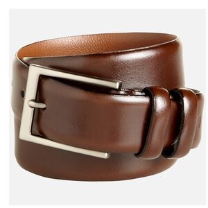 NEW Joseph Abboud Leather Dress Belt in brown size: 44